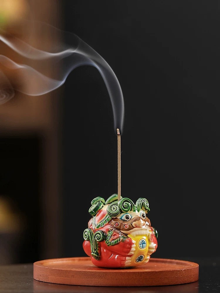 Attract Wealth incense burner