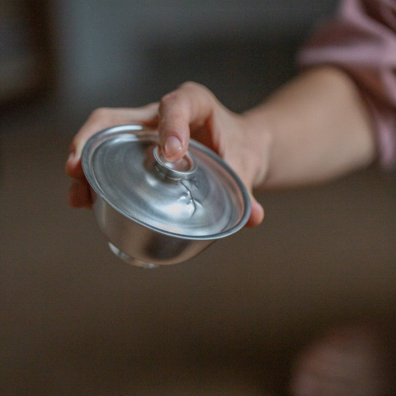 Silver Glaze Handmade  gaiwan