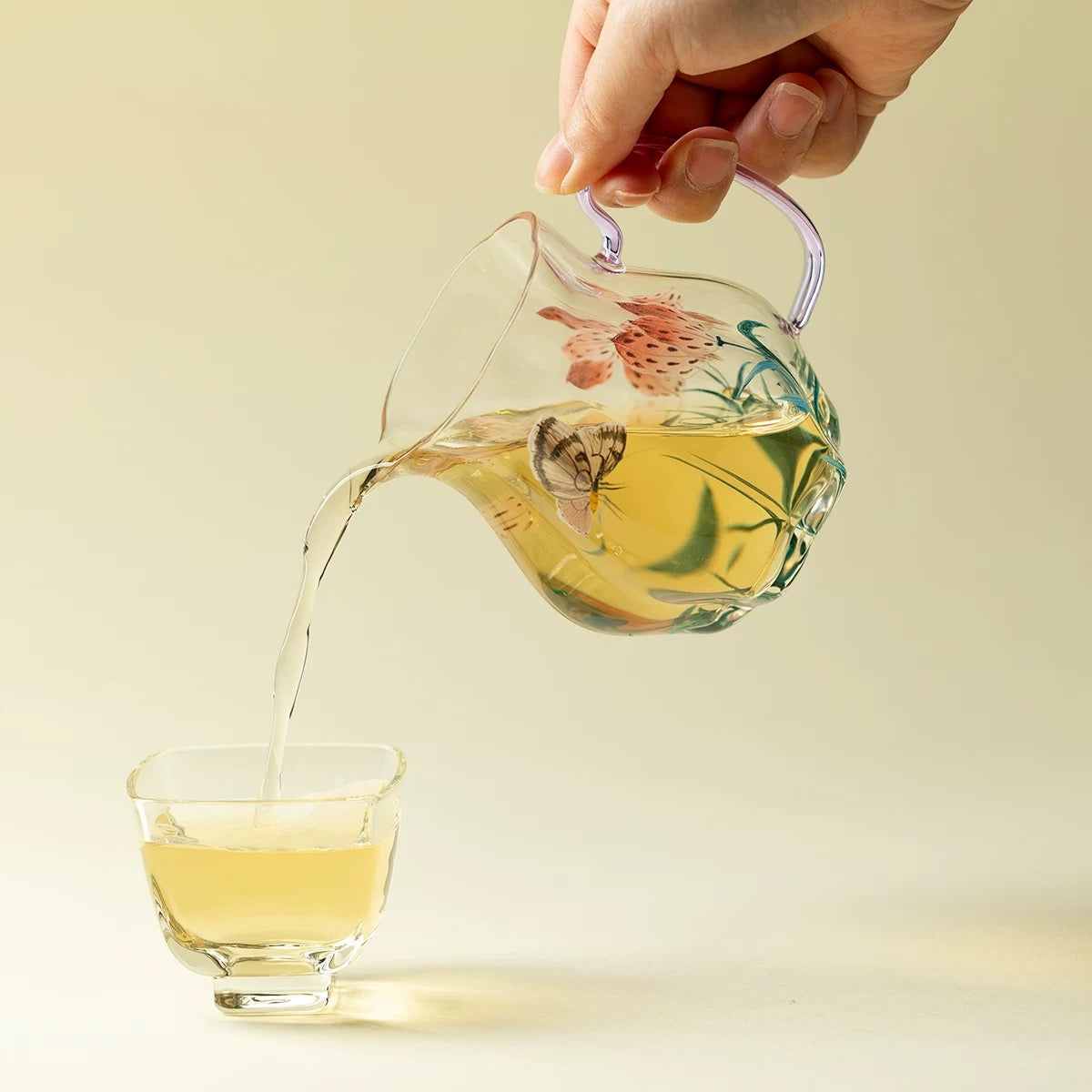 Butterfly Flowers fair cup