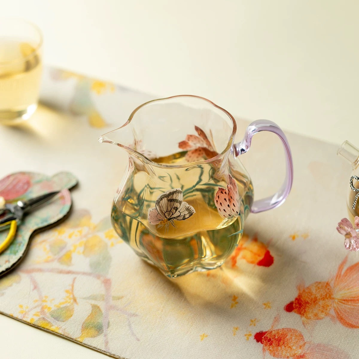 Butterfly Flowers fair cup