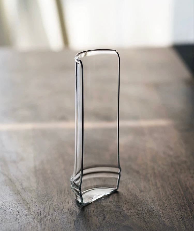 Glass Bamboo Joint tea scoop