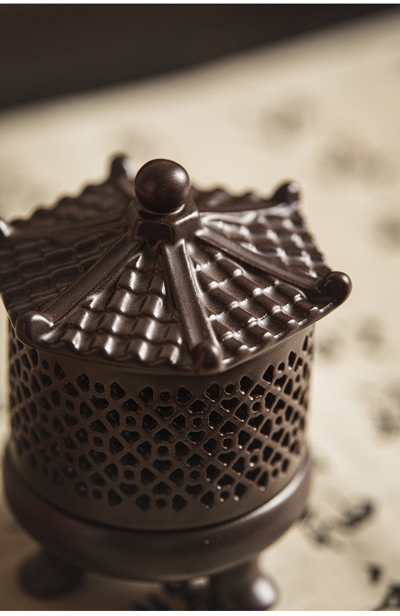 Pagoda incense burner