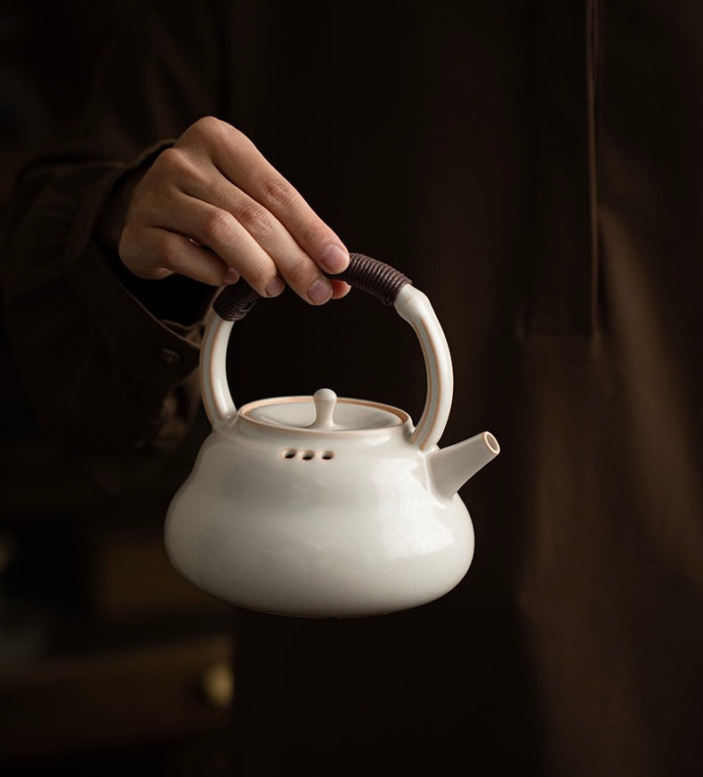 White Pottery tea stove