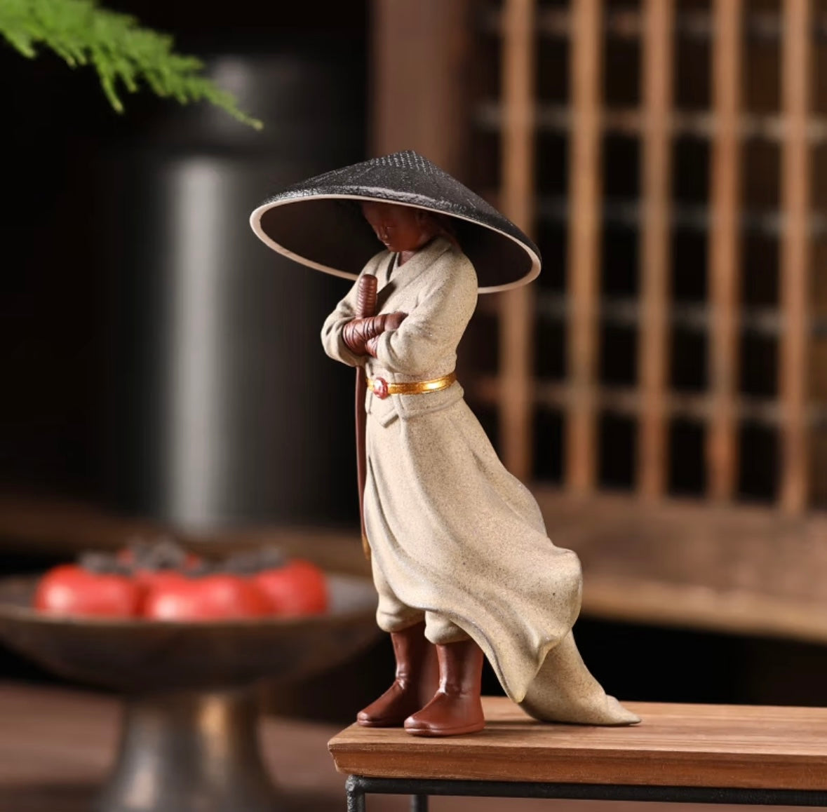 White Chivalrous Hero tea pet