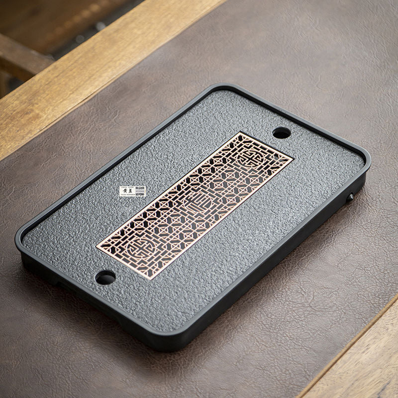 Black Ceramic teatray