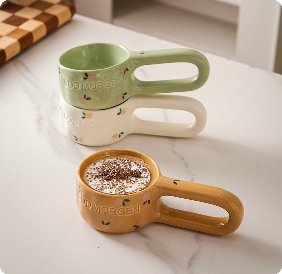 Long-handled mug