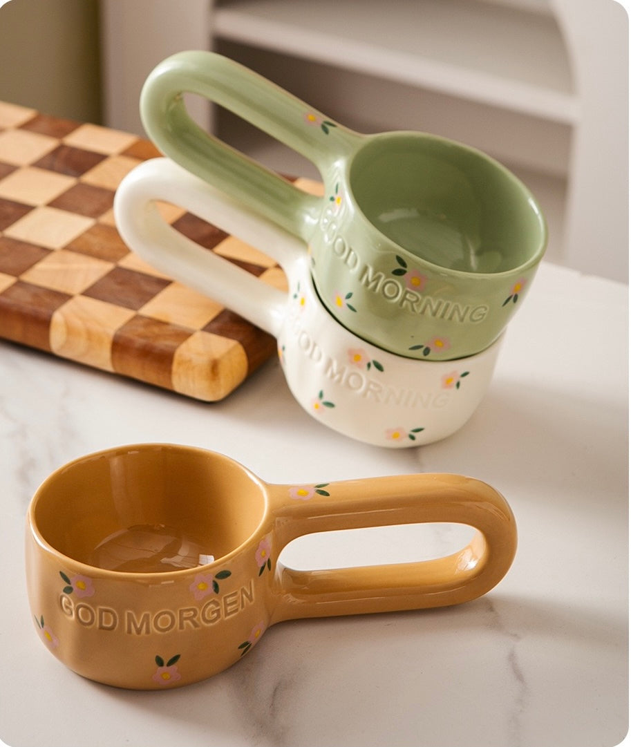 Long-handled mug