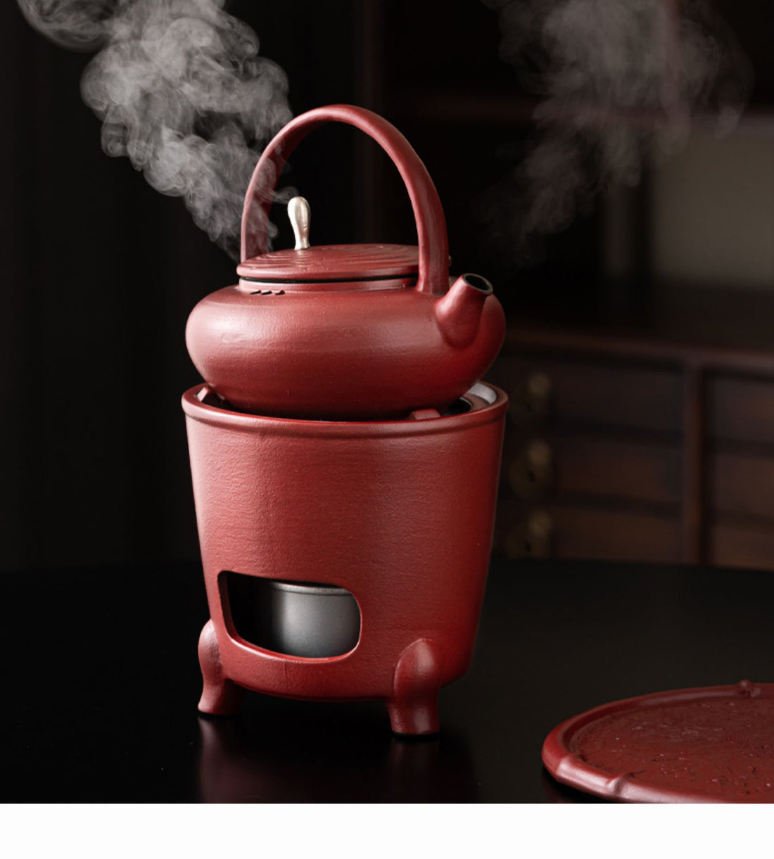The Red Tea Stove In The Forbidden City