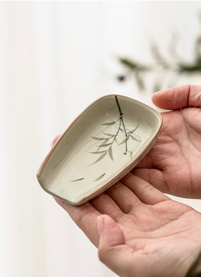 Emerald Green tea scoop