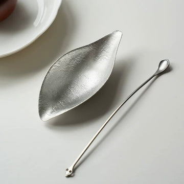 Pure Tin tea scoop