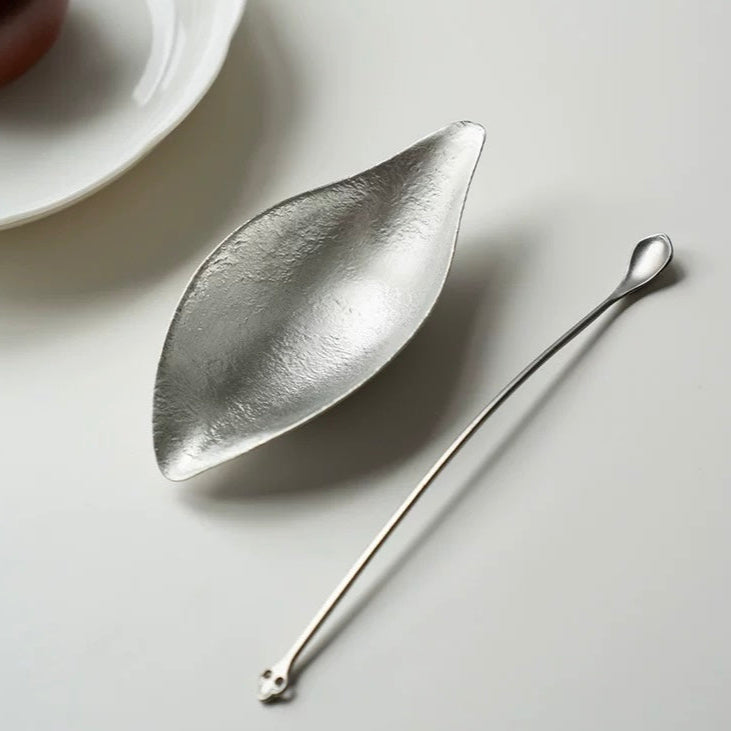 Pure Tin tea scoop