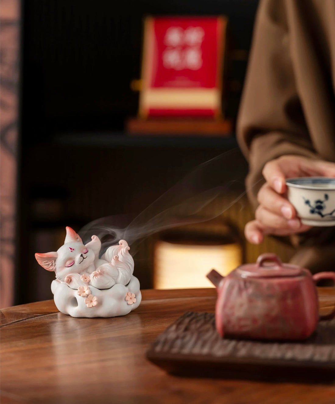 Creative Fox incense burner