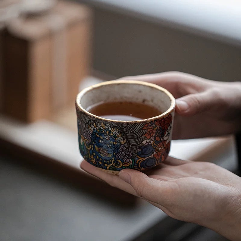 Makuroteni Wabi-sabi teacup