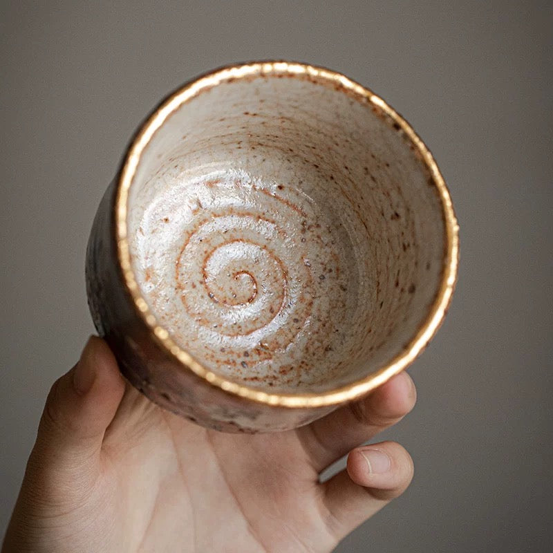 Makuroteni Wabi-sabi teacup