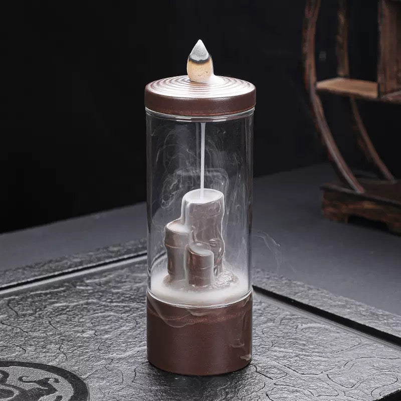 Reverse Flow incense burner