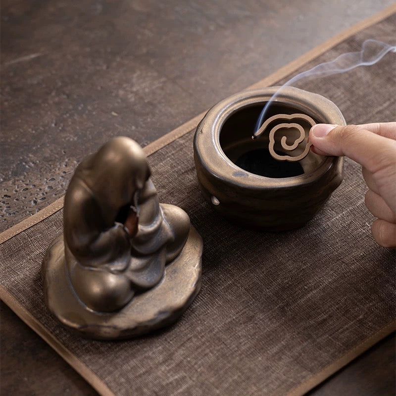 Dharma incense burner