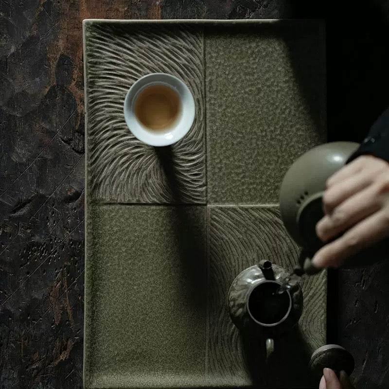 Fan Ru tea tray