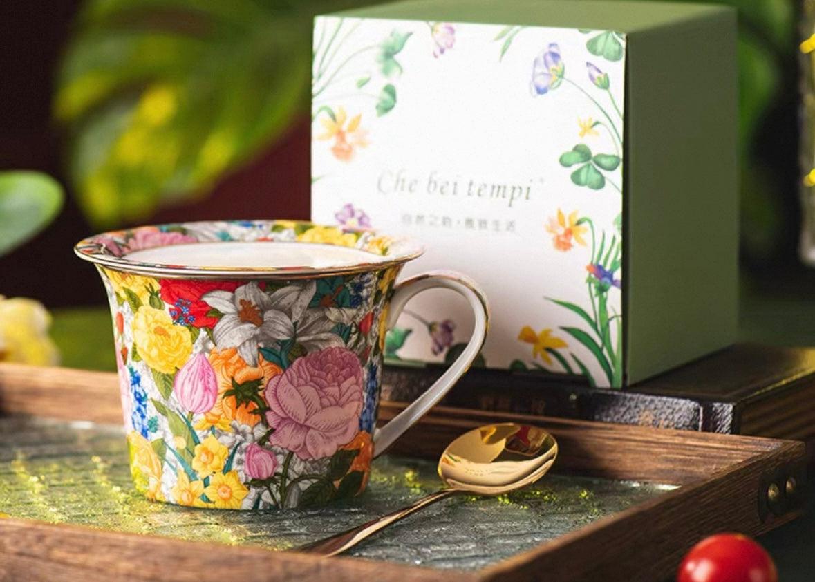Flower Charm mug