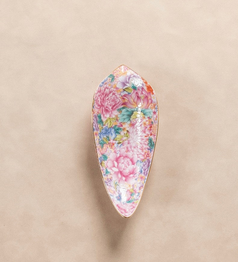 Flowers In Full Bloom tea scoop
