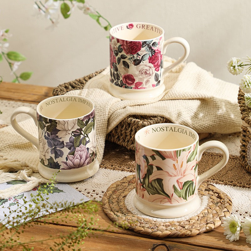 Flowers In Full Bloom mug
