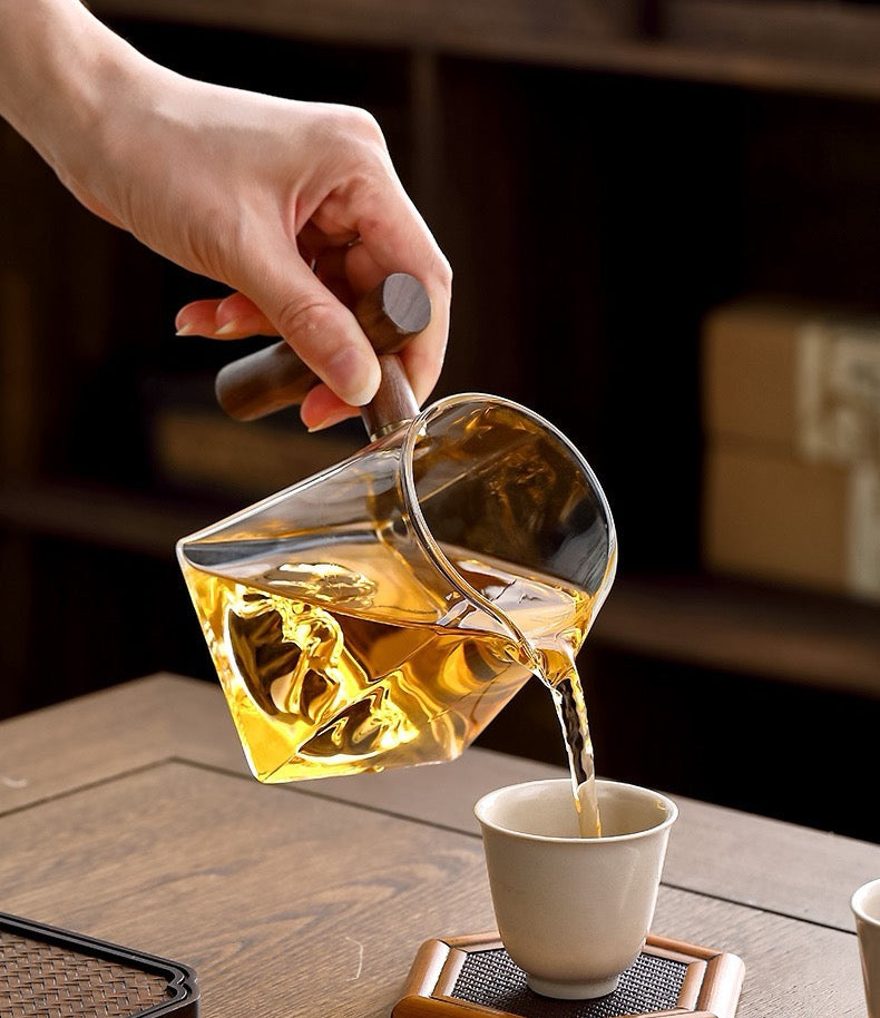 Square Wooden Handle faircup