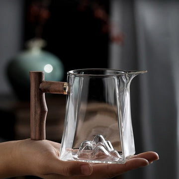 Square Wooden Handle faircup