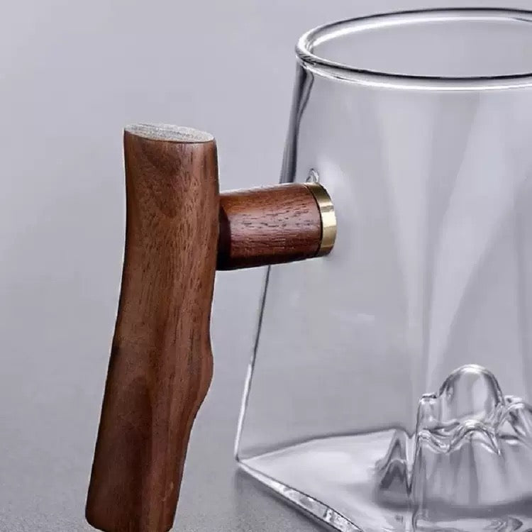 Square Wooden Handle faircup