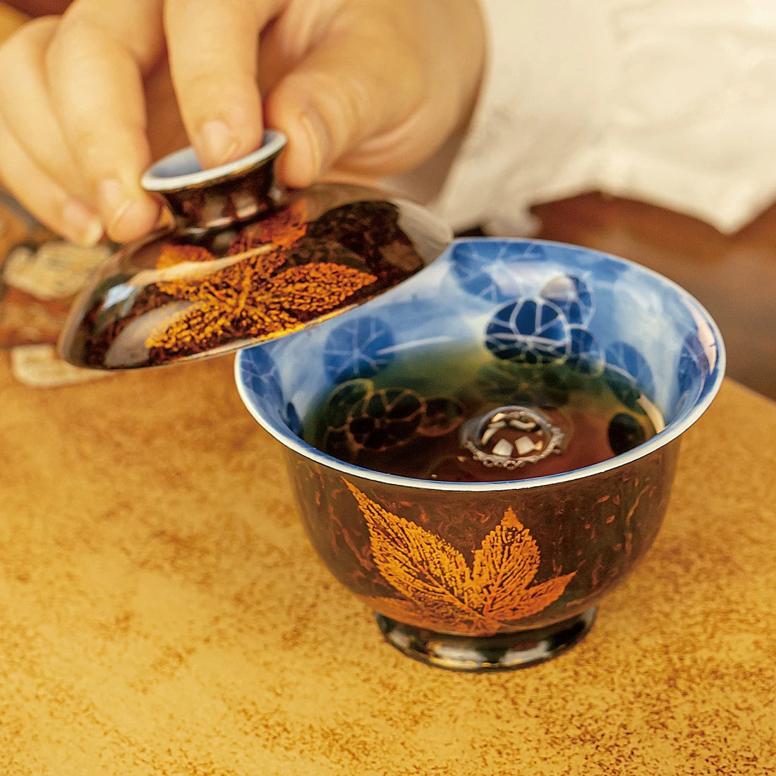 Maple Leaf Lacquer gai wan