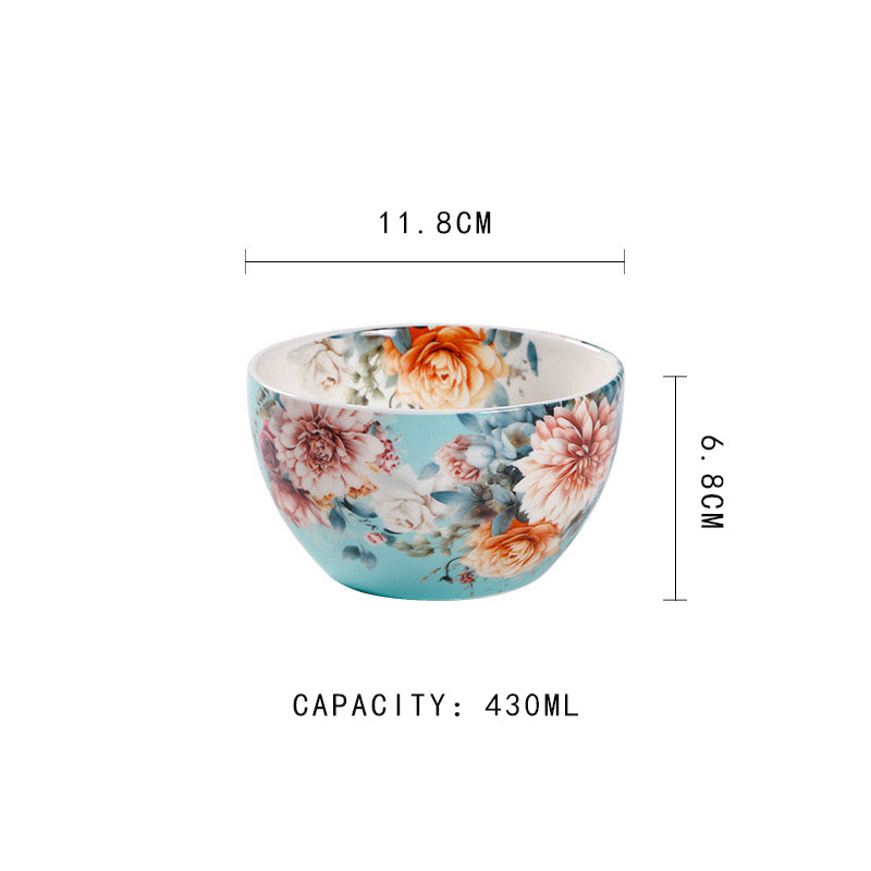 Flower tea sets