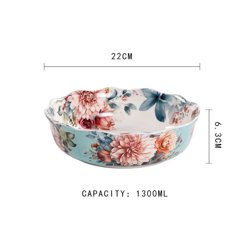 Flower tea sets