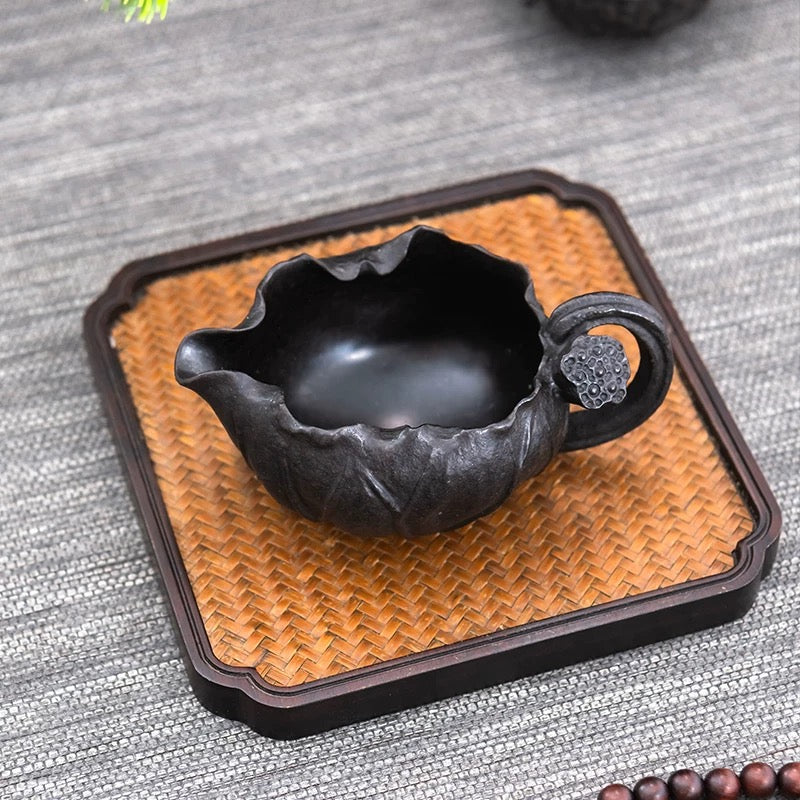 Ice Stain Rock Lotus fair cup