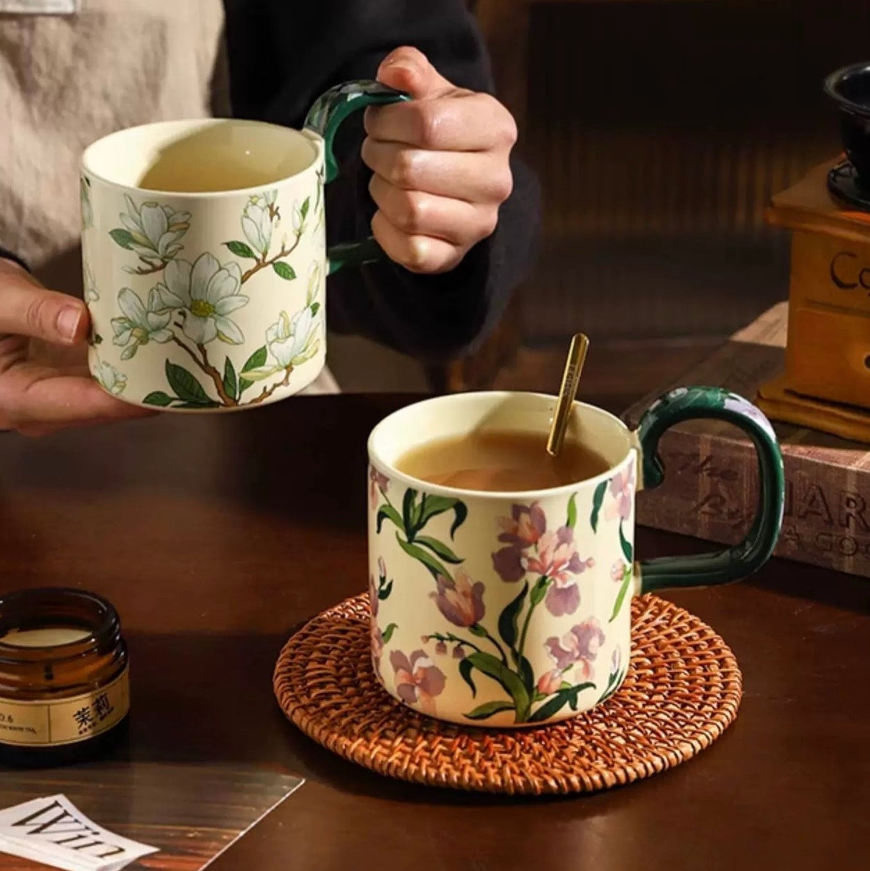 Flower mug