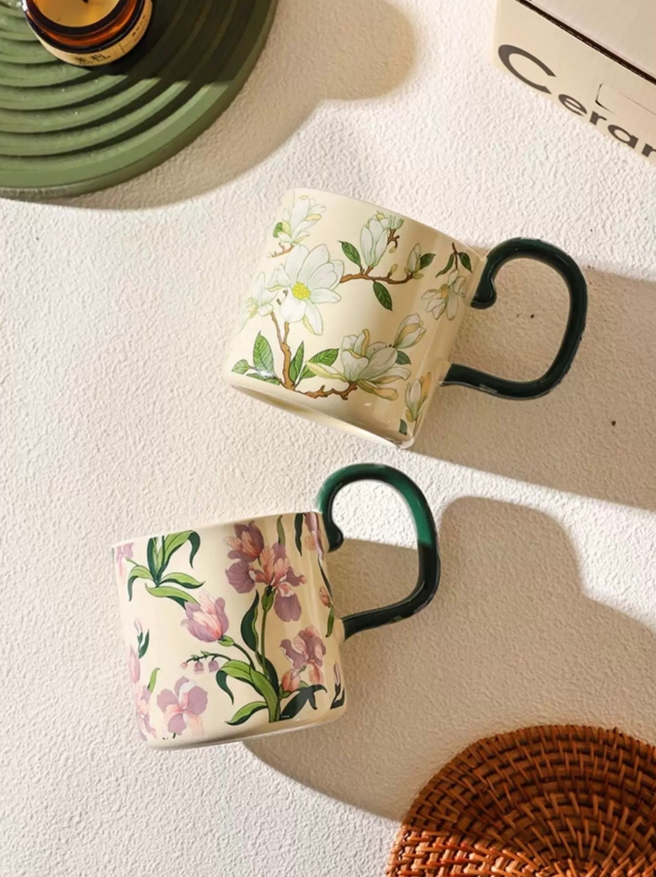 Flower mug