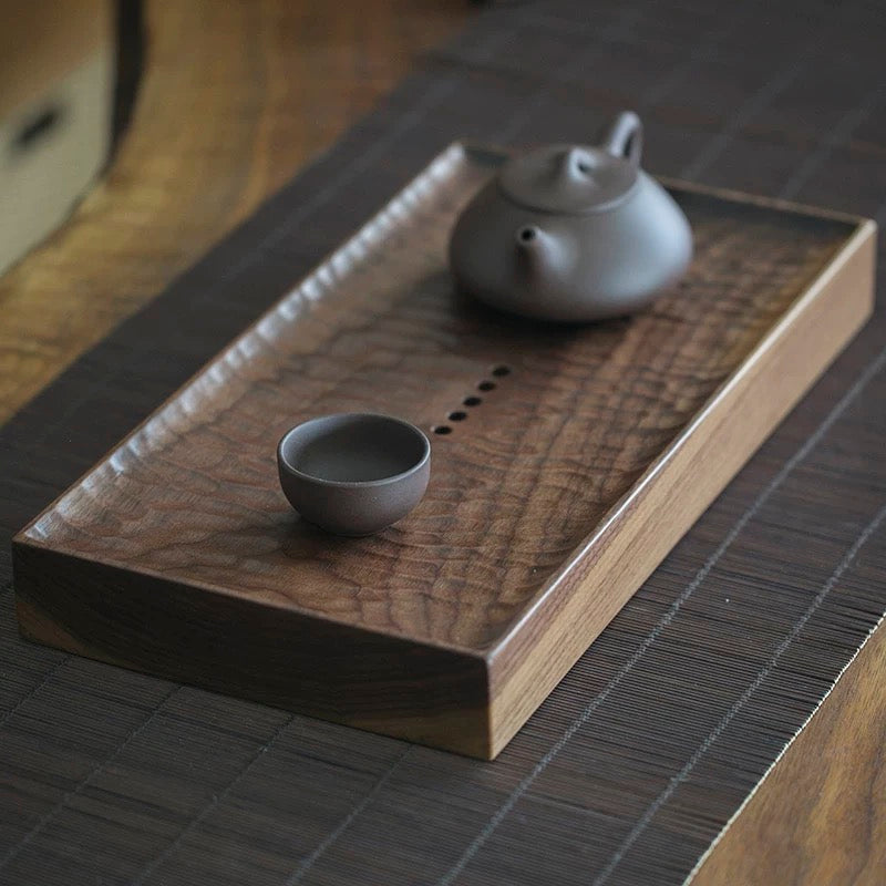 Black Walnut Solid Wood tea tray