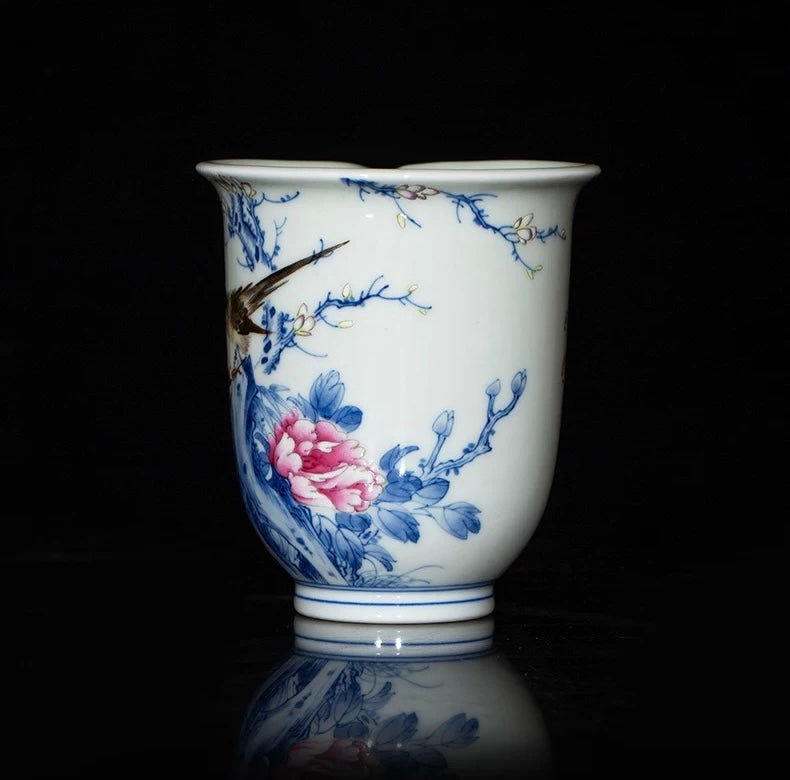 Flowers And Birds fair cup
