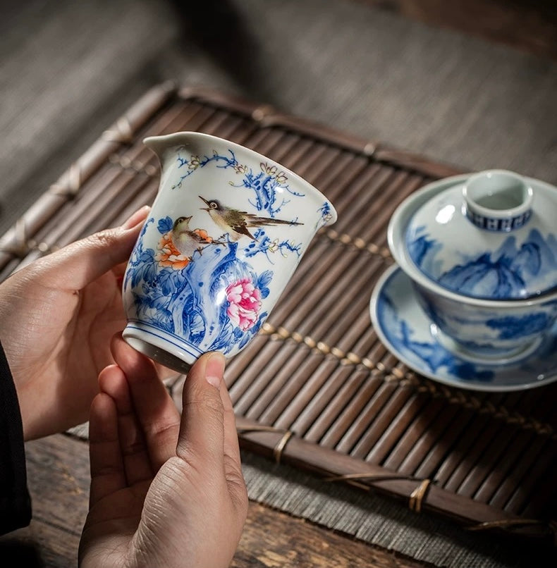 Flowers And Birds fair cup