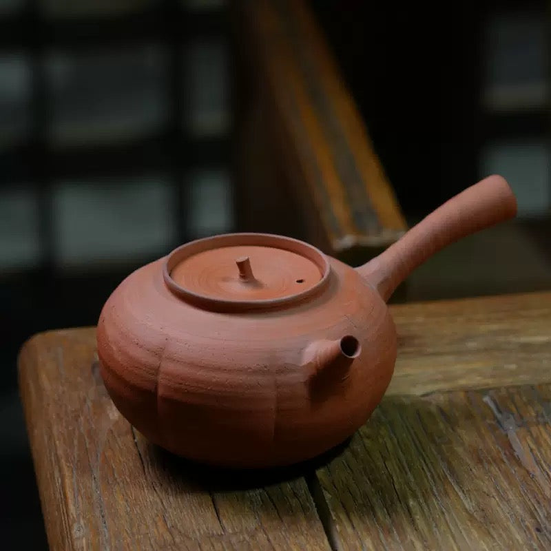 Pumpkin Red Clay tea stove