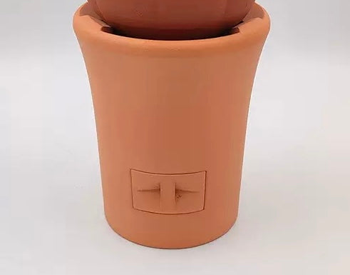 Pumpkin Red Clay tea stove