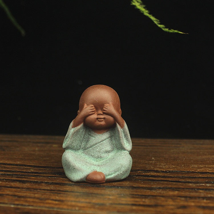 Four Little Monks tea pet