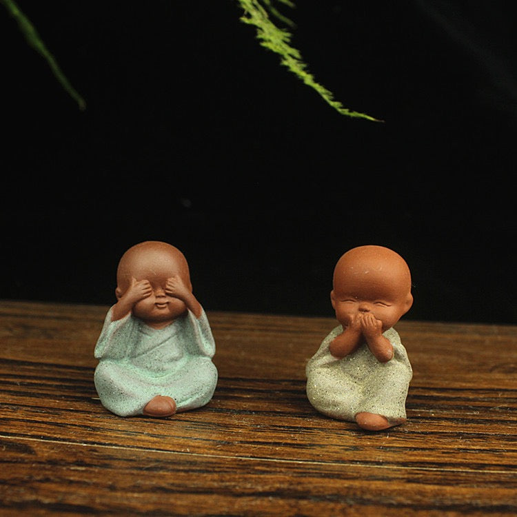Four Little Monks tea pet