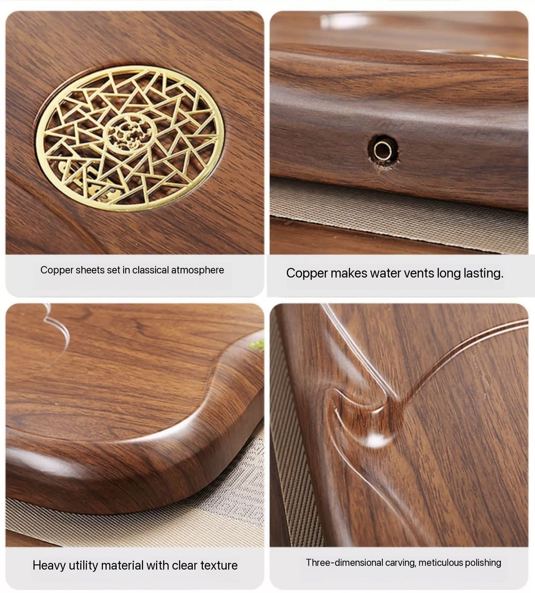 Walnut Wood tea tray
