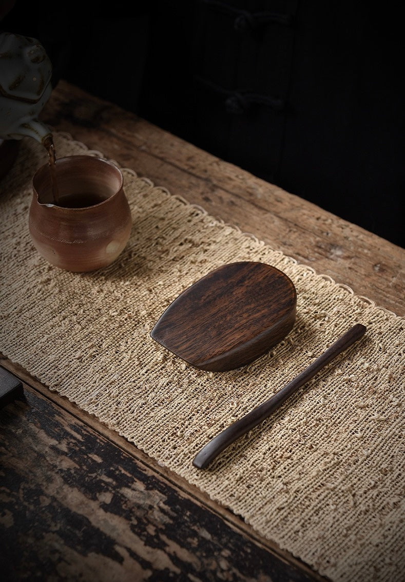 Ebony Wood tea scoop