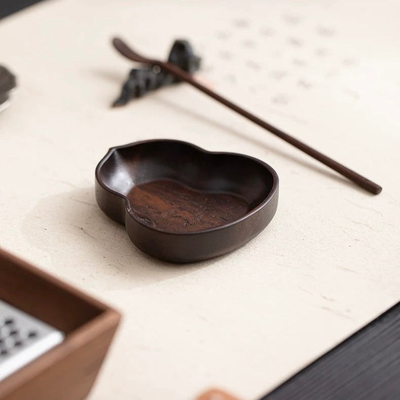 Ebony Gourd tea scoop