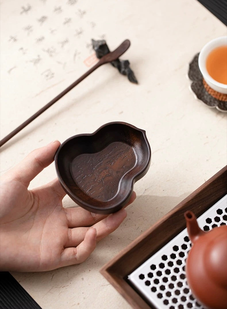 Ebony Gourd tea scoop