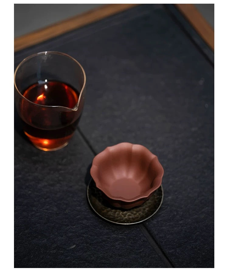 Haitang Handmade Purple Clay teacup