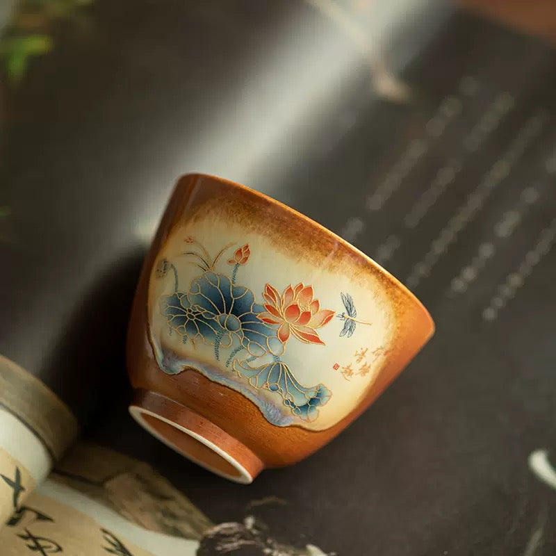 Lotus Charm teacup