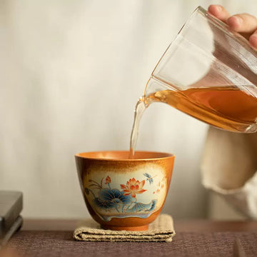 Lotus Charm teacup