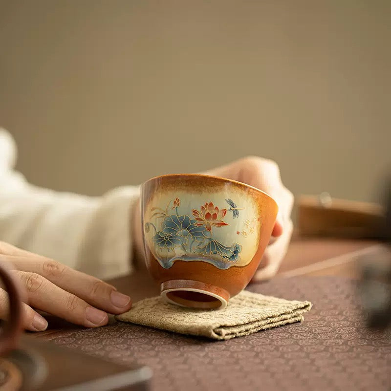 Lotus Charm teacup