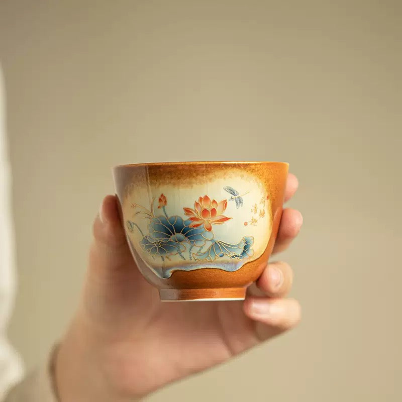 Lotus Charm teacup