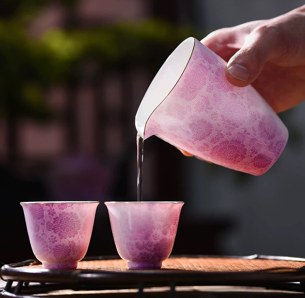 Four-color fair cup